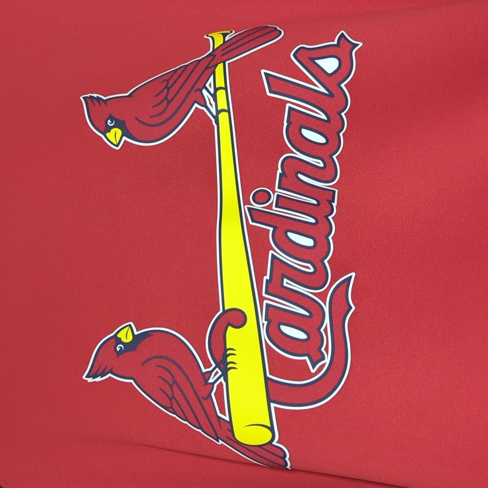 Men's Nike Red Navy St. Louis Cardinals Raglan Sweatshirt Large‎ Therma-Fit - Picture 5 of 13